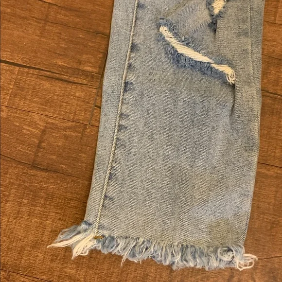 American Bazi high rise distressed jeans - Picture 6 of 7